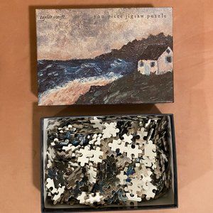 Taylor Swift Folklore Jigsaw Puzzle - house on the coast - RARE! 🌿